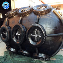 Qingdao made boat accessories cylindrical rubber inflatable dock fender